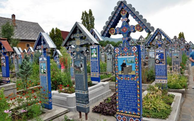 Foto: Cimitirul Vesel de la Săpânţa